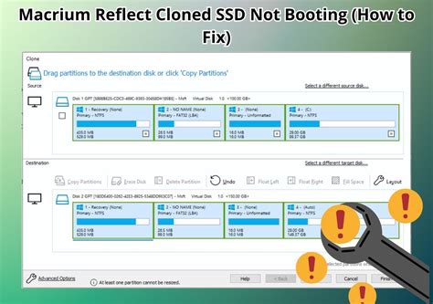 clone ssd stops booting after a few times|macrium reflect clone won't boot.